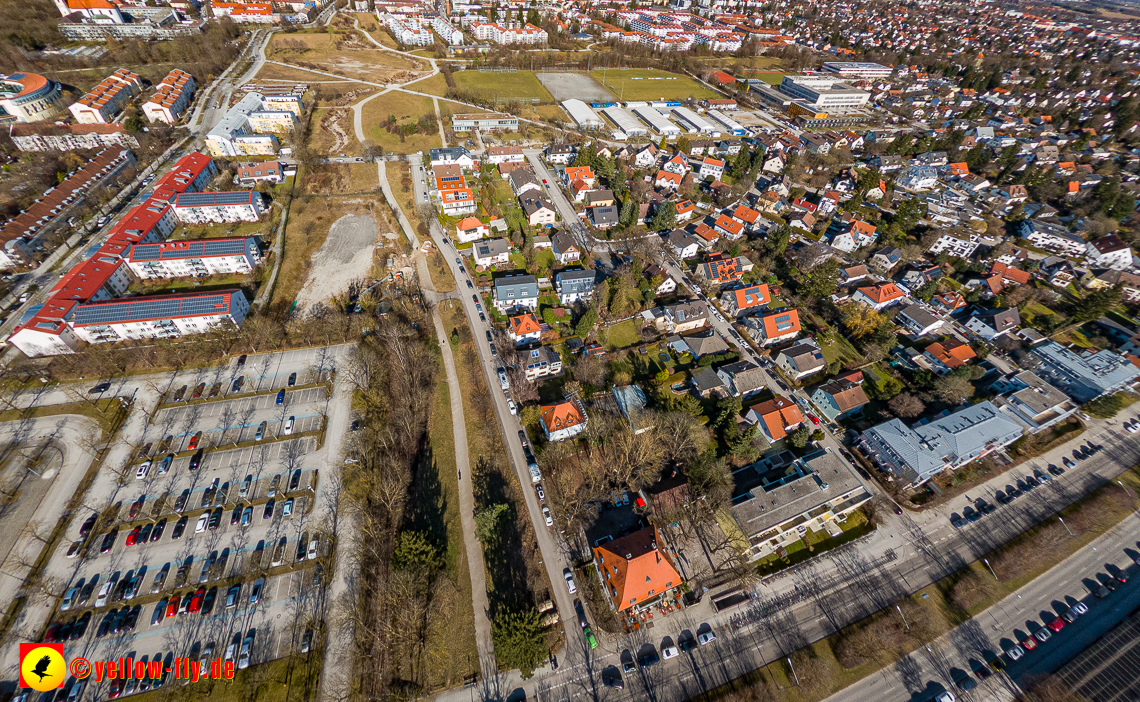 20.02.2023 - der Hachinger Bach und das Michaelibad in Neuperlach